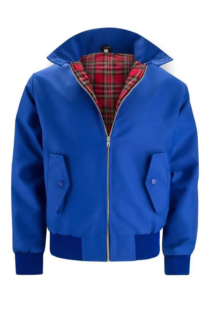 Veste homme style urbain doublure à carreaux