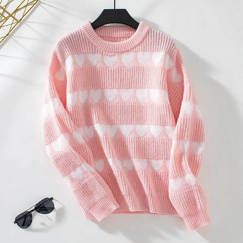 Pull-over stylé pour femme avec imprimé tendance