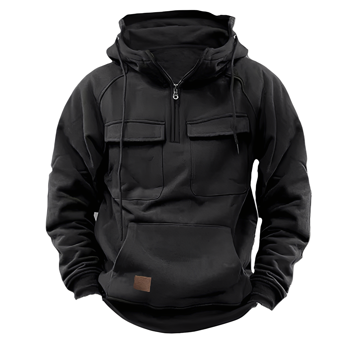 Sweat à capuche pratique pour homme avec plusieurs poches