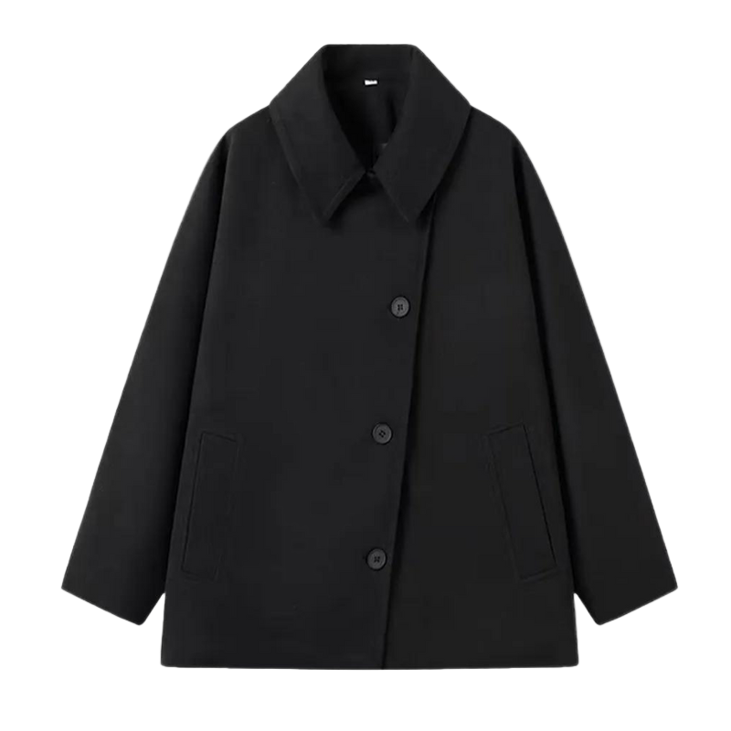 Manteau oversize beige femme veste mi-saison