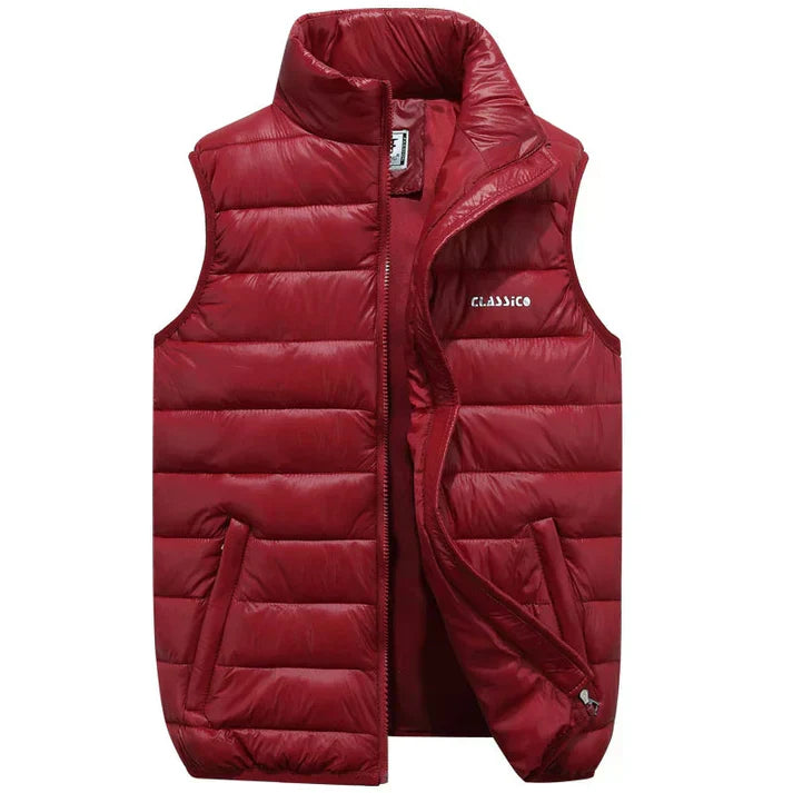 Gilet matelassé pour homme, chaud et élégant
