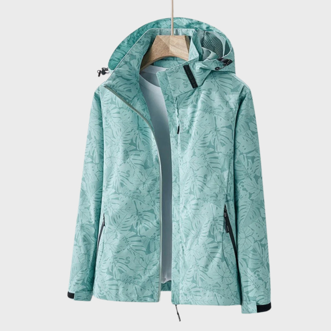Parka à capuche imperméable et coupe-vent pour l'extérieur