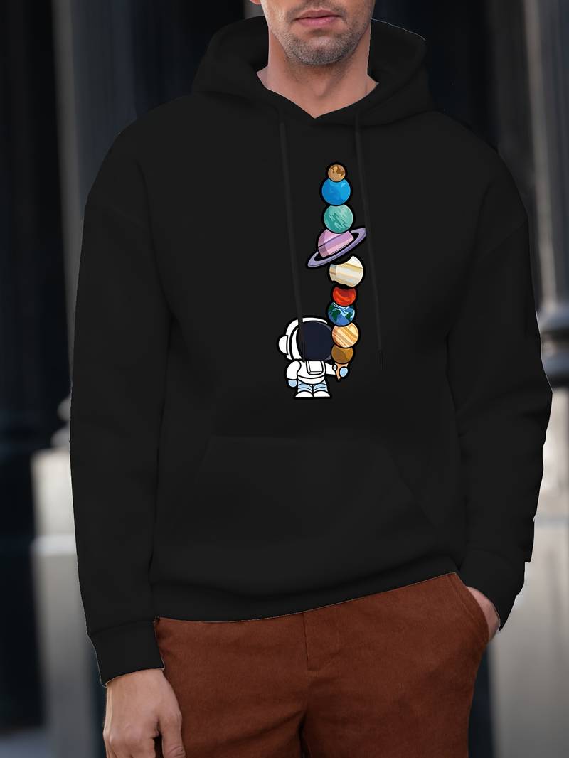 Sweat à capuche Astronaute Homme Modern Galactic