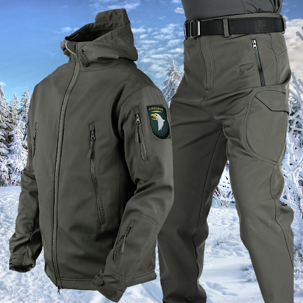 Ensemble de vêtements d'extérieur fonctionnel et élégant