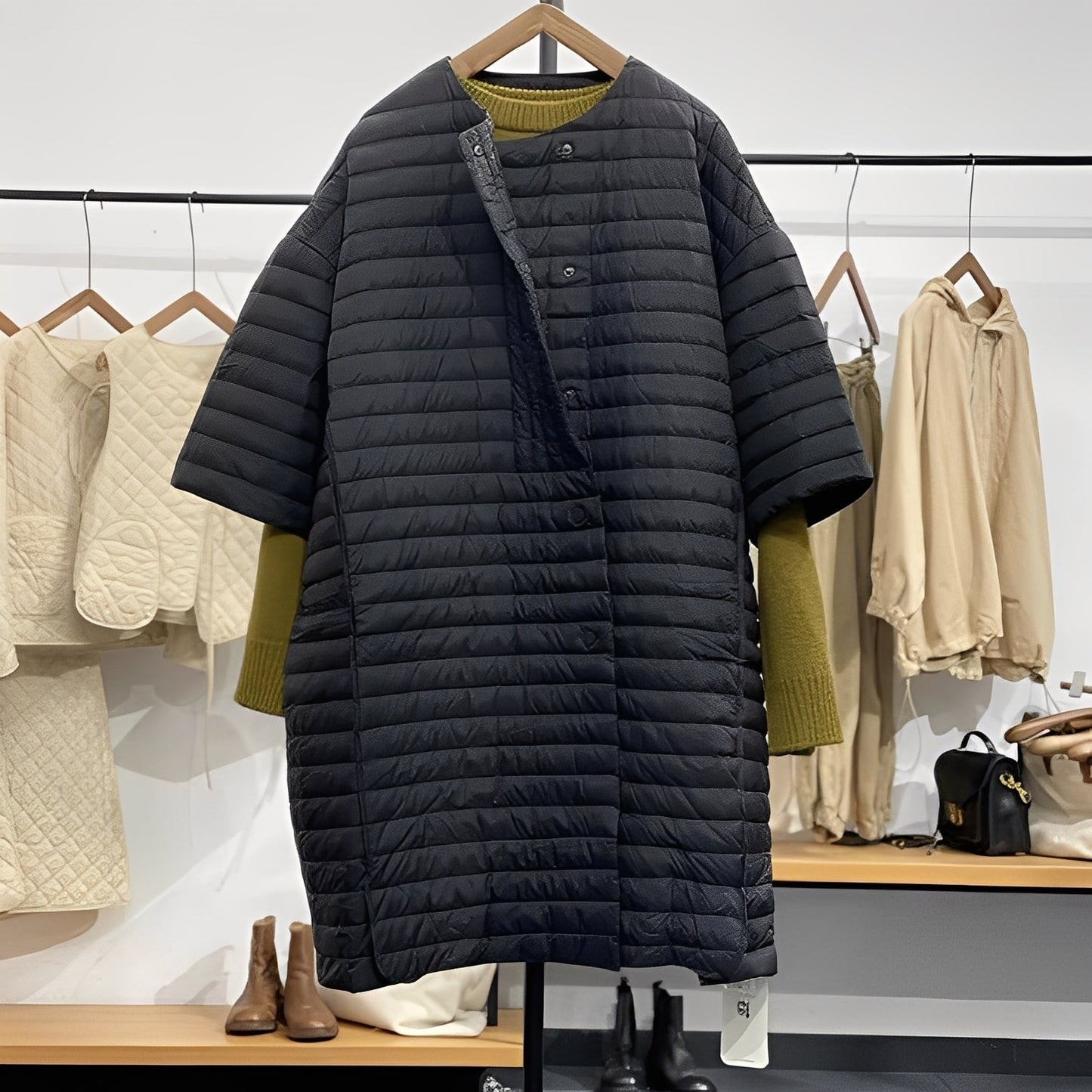 Grand Alchémille Femme Décontracté Oversize Design