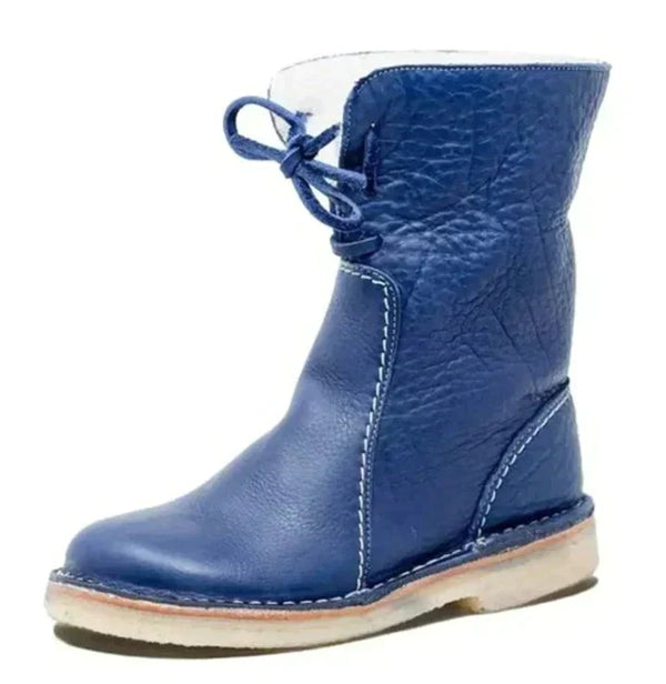Bottes d'hiver confortables pour femmes, douillettes et chaudes