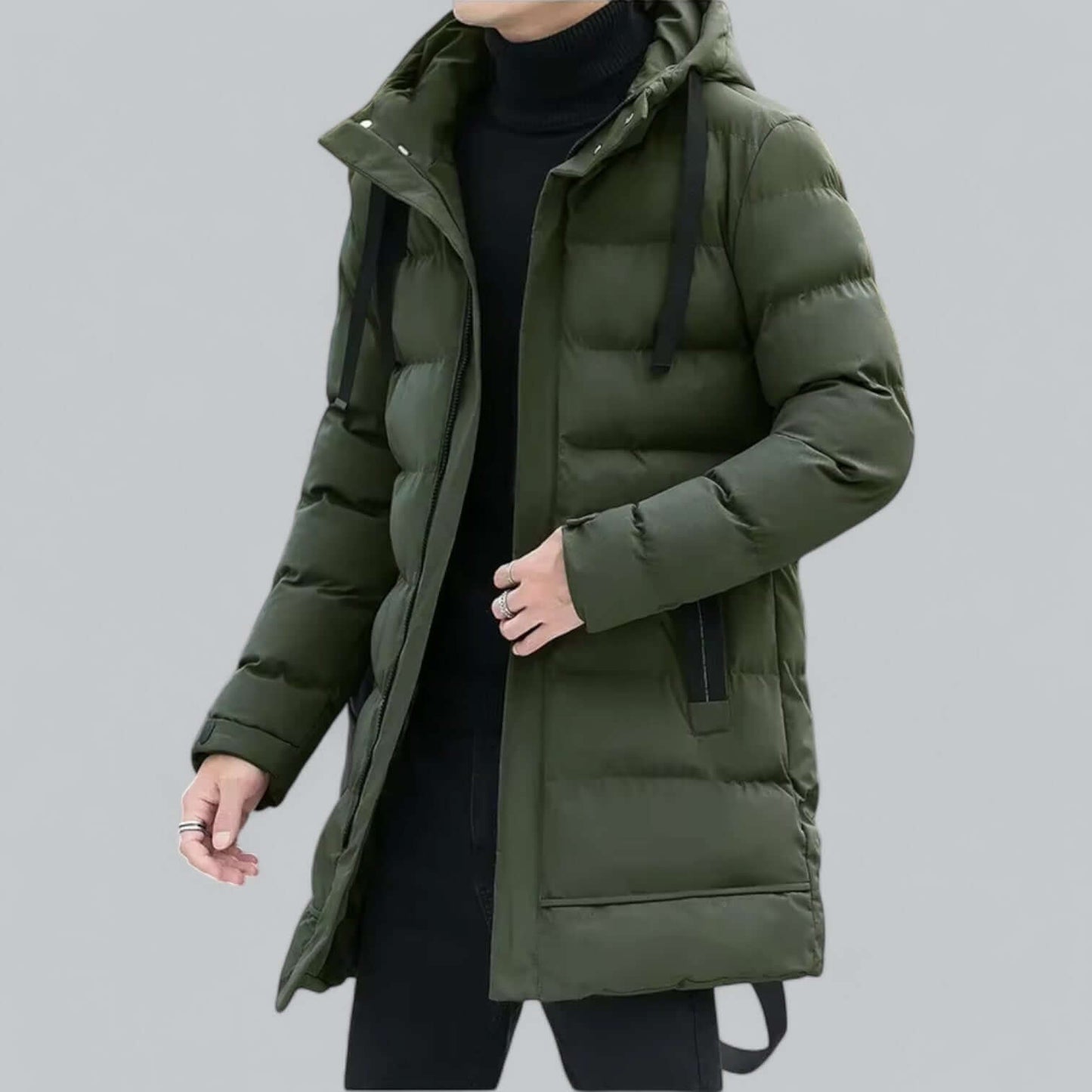 Parka long d'hiver chaud pour femme
