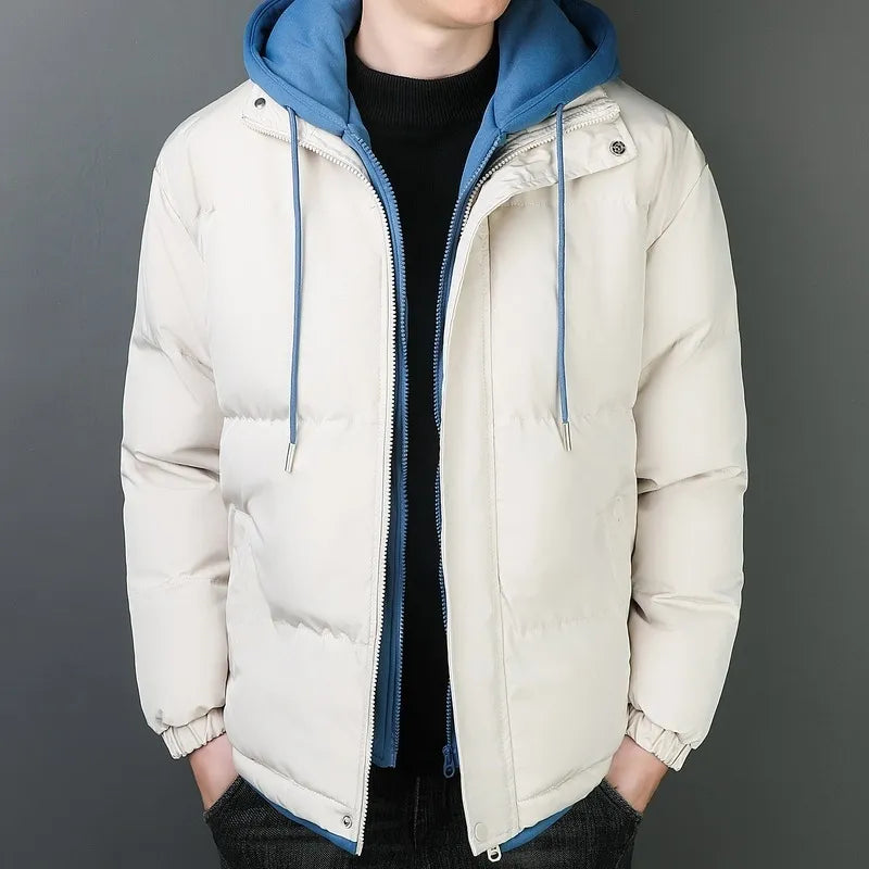 Veste d'hiver homme chaude, épaisse, renforcée