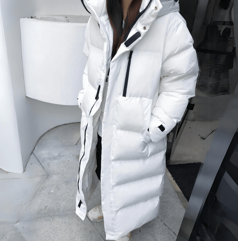 Les chaussures pour femmes ne sont pas une option, car il s'agit d'une veste. Un titre approprié serait :
Veste de mi-saison femme à capuche manches longues tendance