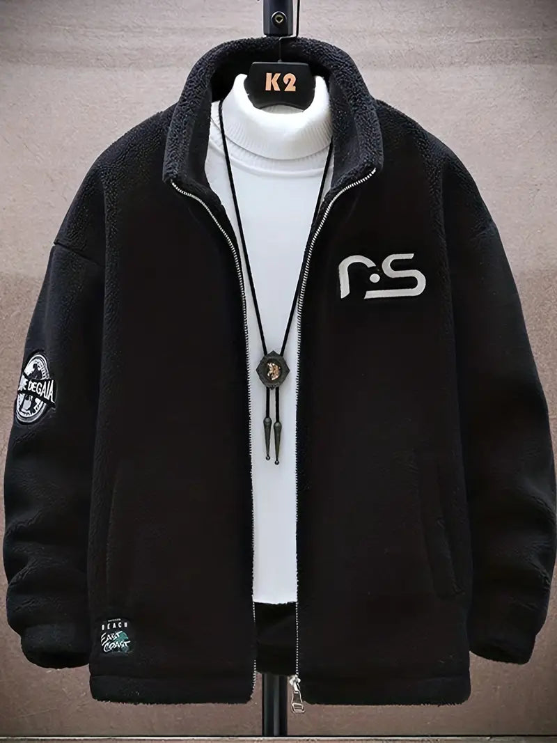 Blouson d'hiver homme chaud et moelleux