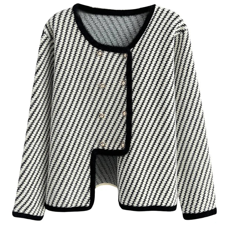 Veste élégante en bouclé pour femme