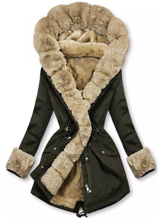 Gian - Veste d'hiver avec doublure intérieure en peluche douce