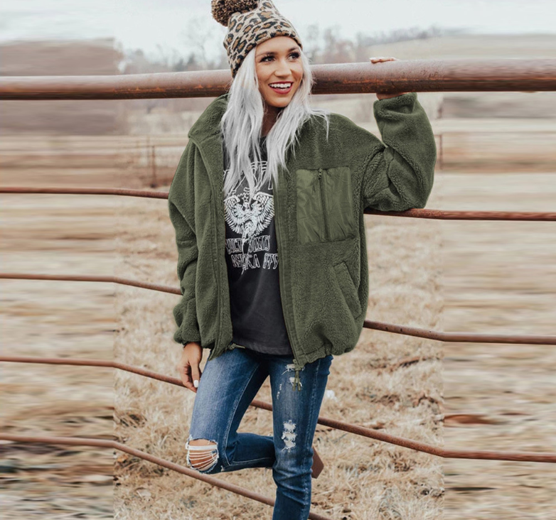 Veste Confortable pour Femme Chaude et Élégante