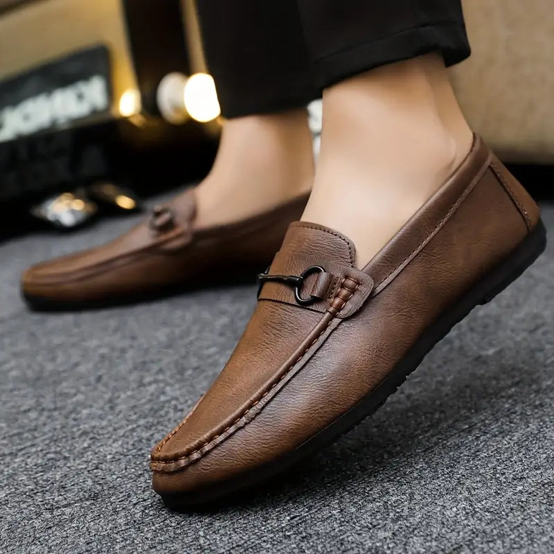 Pantoufles confortables pour hommes Anthracite