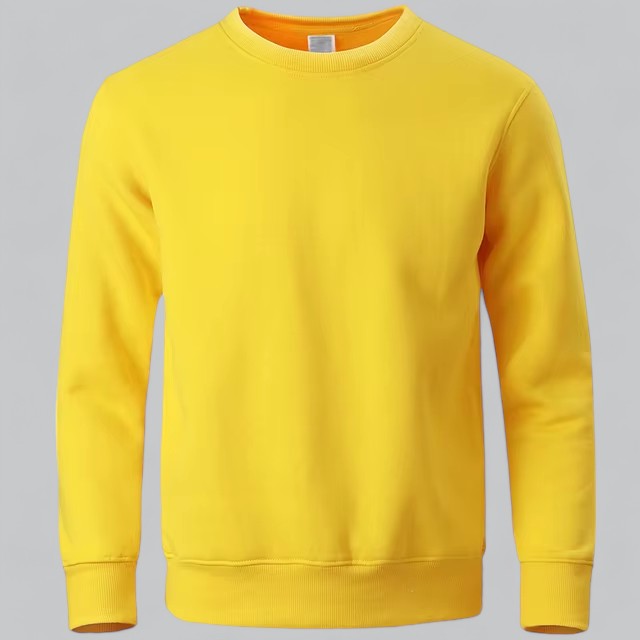 Sweat-shirt col rond confortable pour hommes