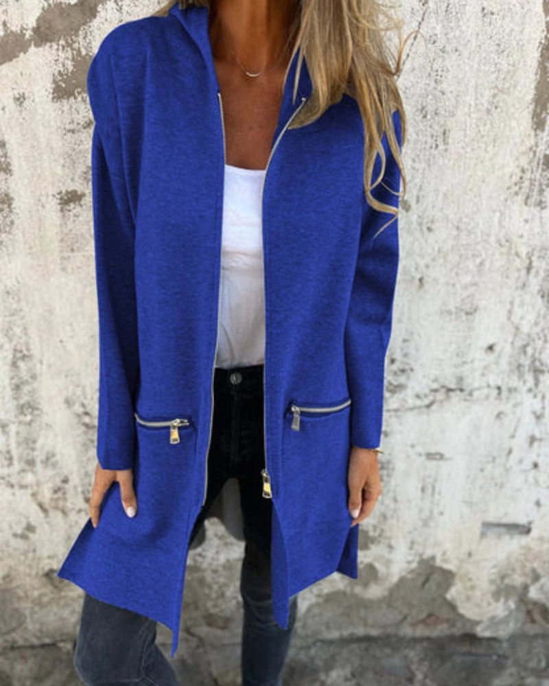 Gilets douillets à manches longues pour femmes