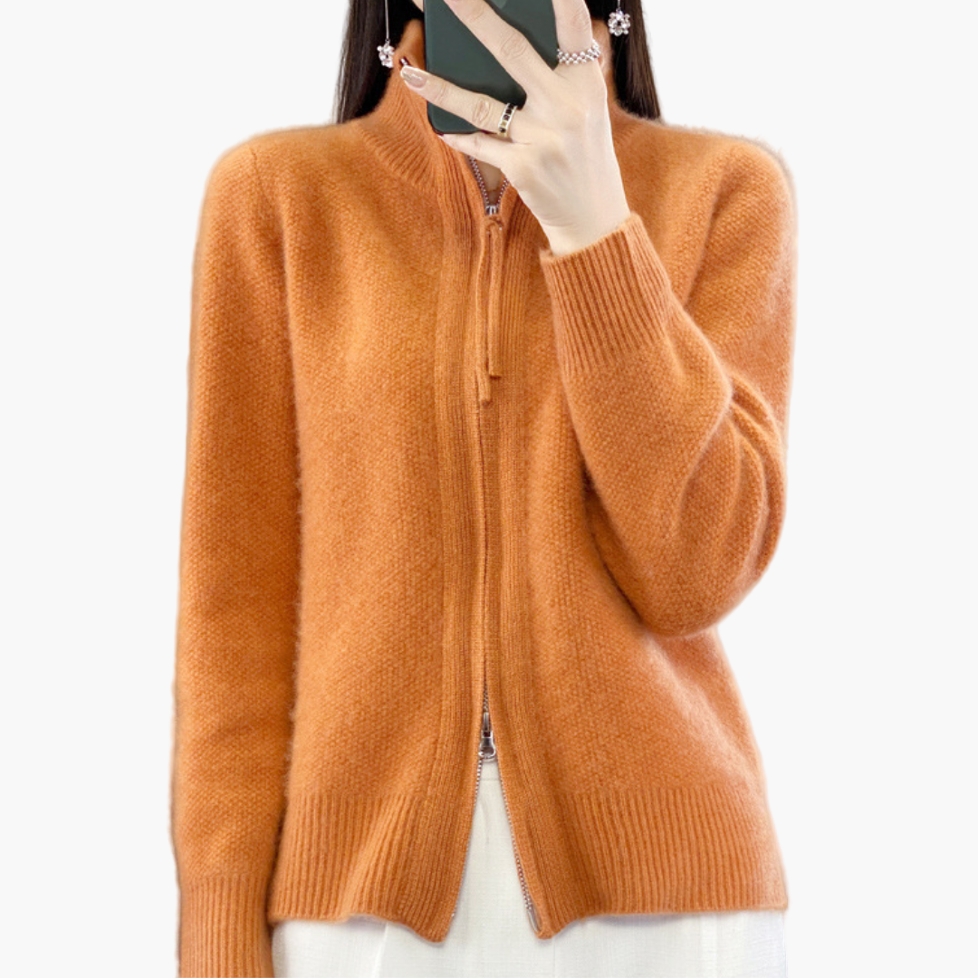 Gilet moderne zippé élégant