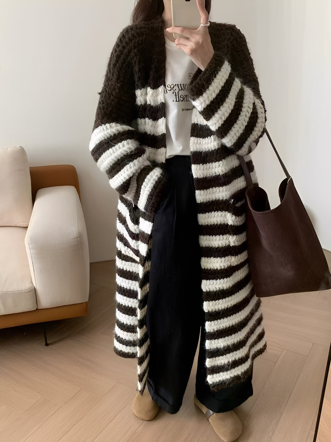 Manteau long et élégant pour femme