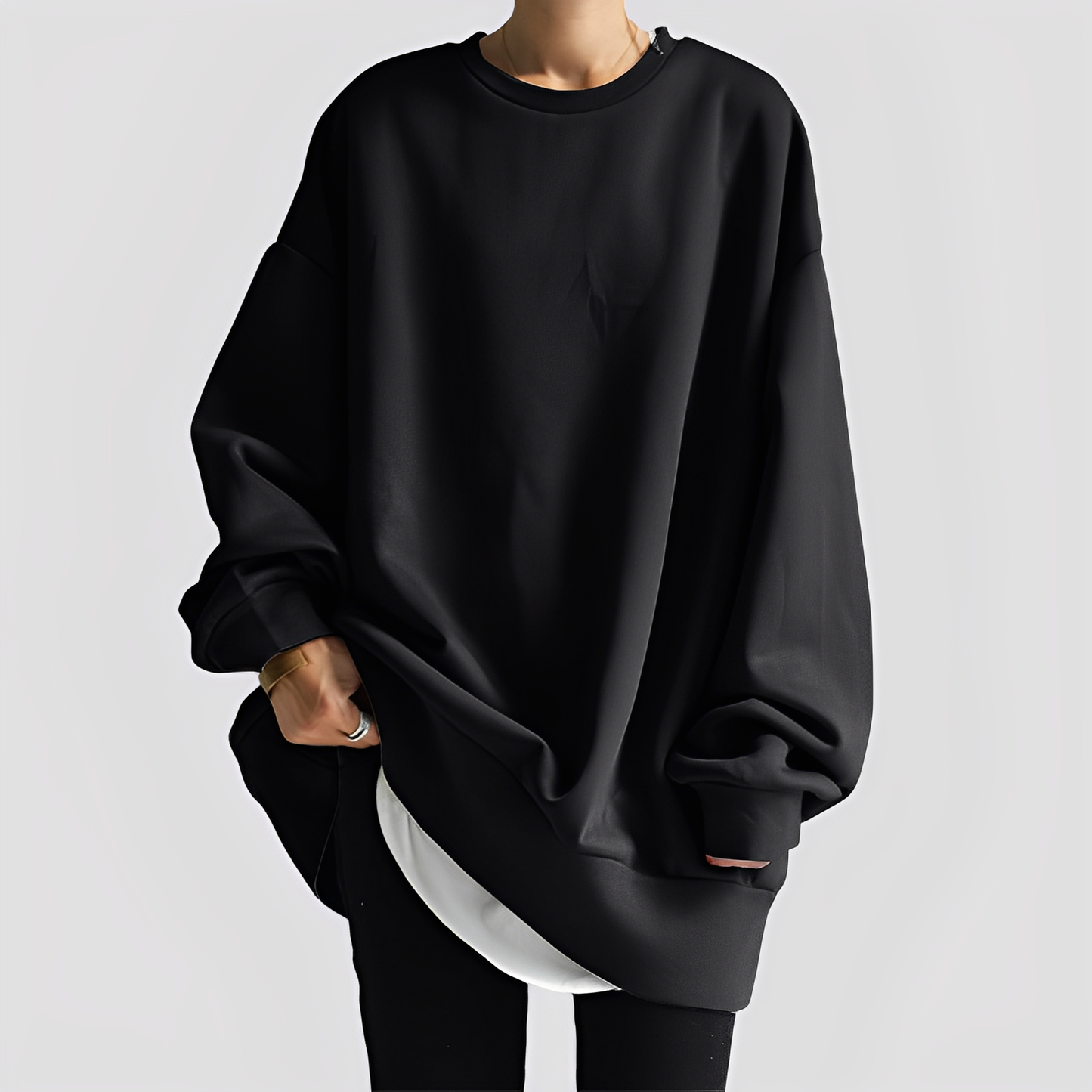 Pull ample moderne et chic pour femme