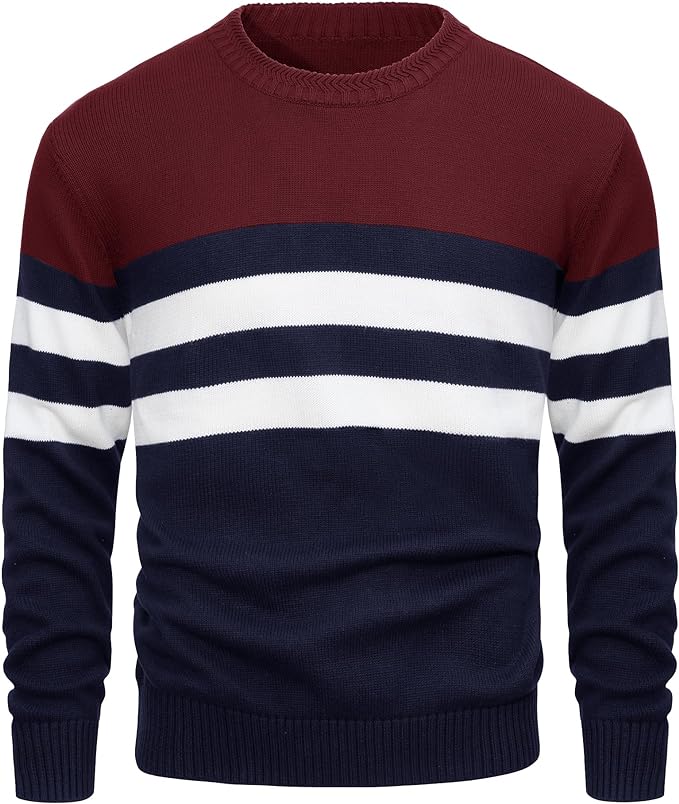 Pull Homme Italien Élégant Coton