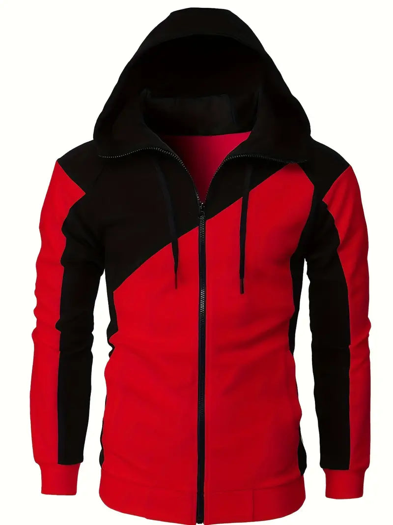 Hommes Hoodie manches longues sportif moderne