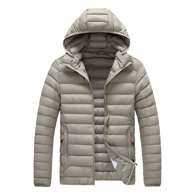 Veste d'hiver homme Légère Rembourrée Isolée