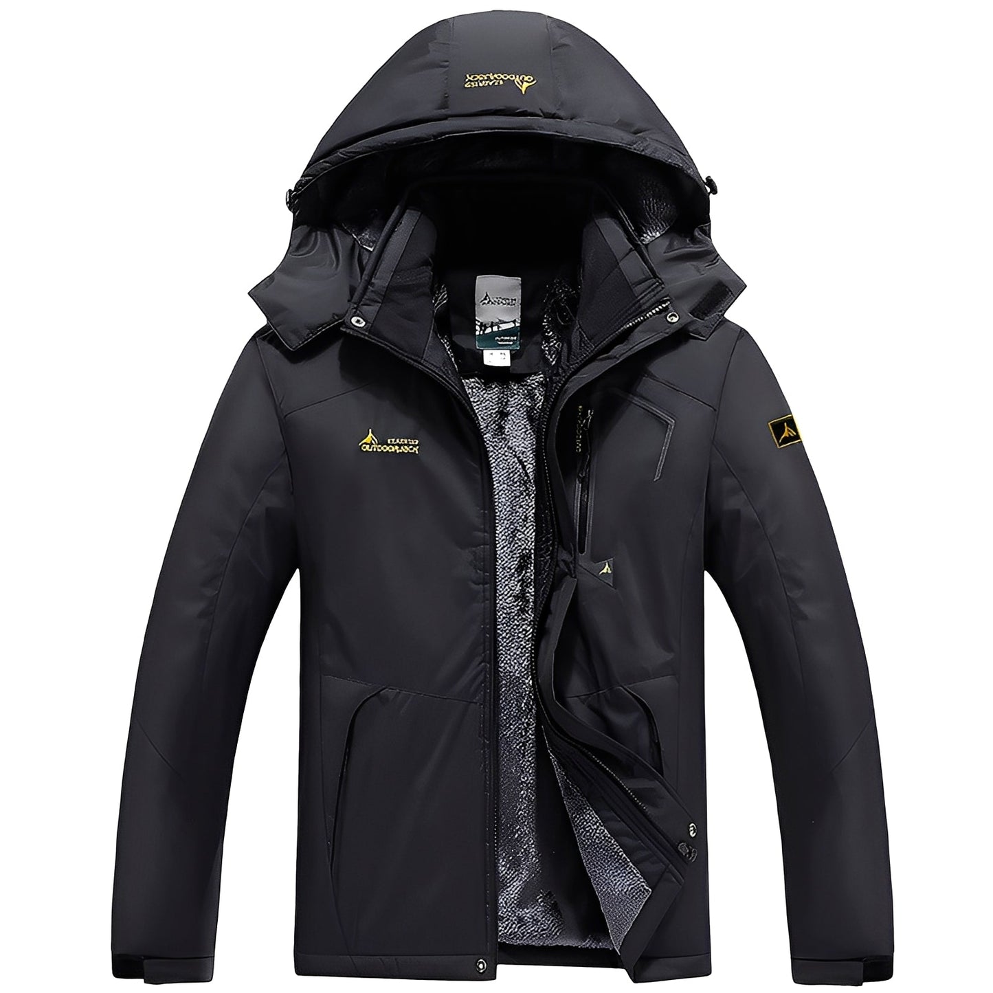 Veste chaude pour femme en polaire à l'intérieur