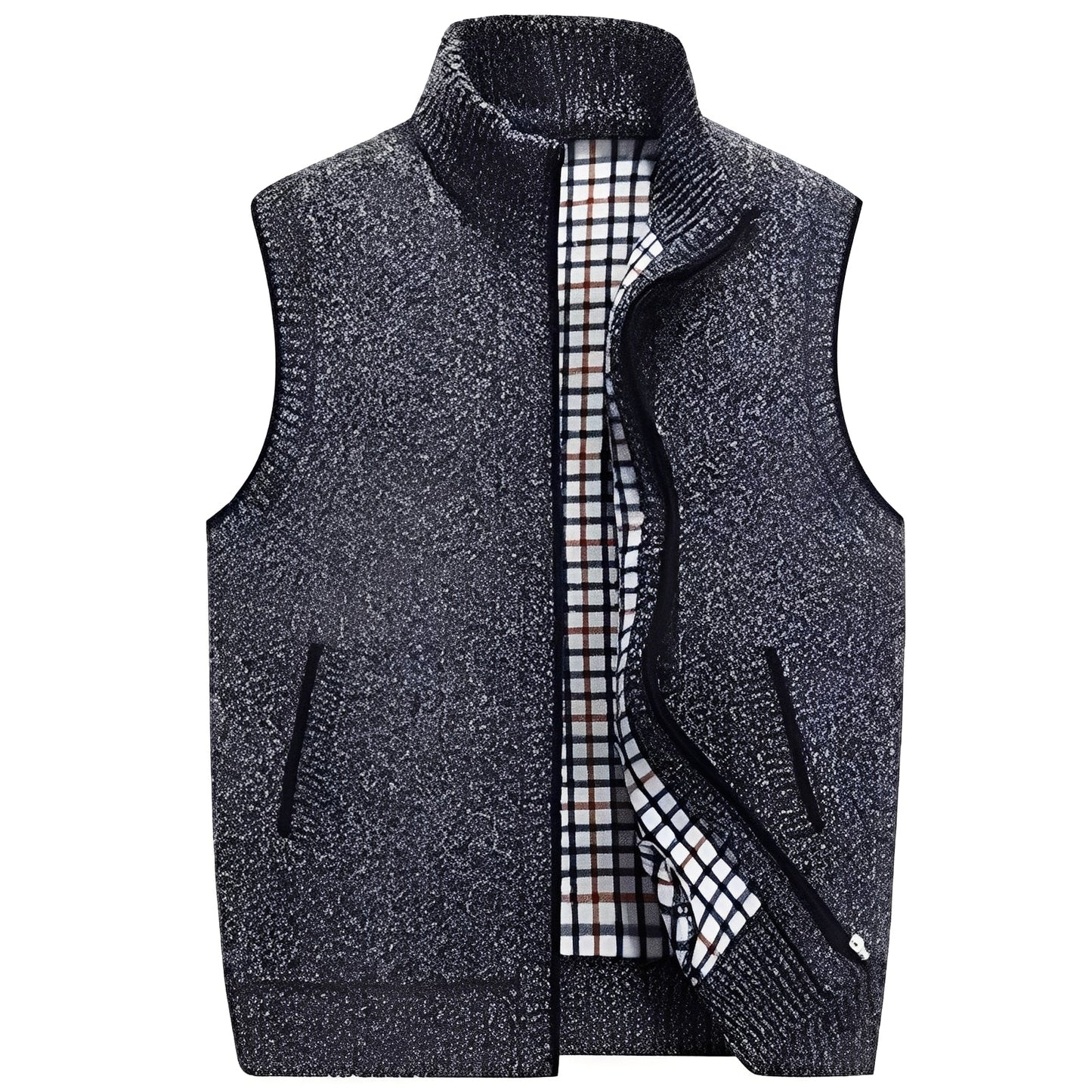 Gilet élégant en polaire pour hommes