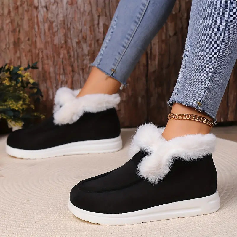 Baskets d'hiver stylées en coton