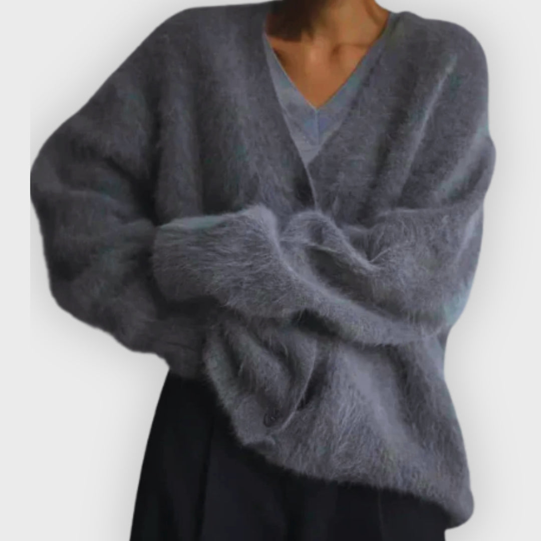 Gilet en cachemire doux élégant pour femme