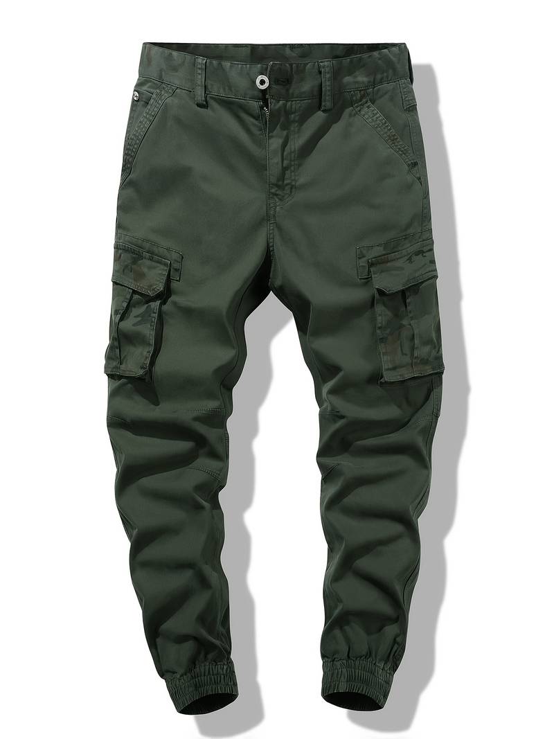 Pantalon militaire style camouflage vintage