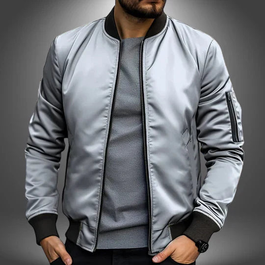 Veste mi-saison légère faite à la main pour homme
