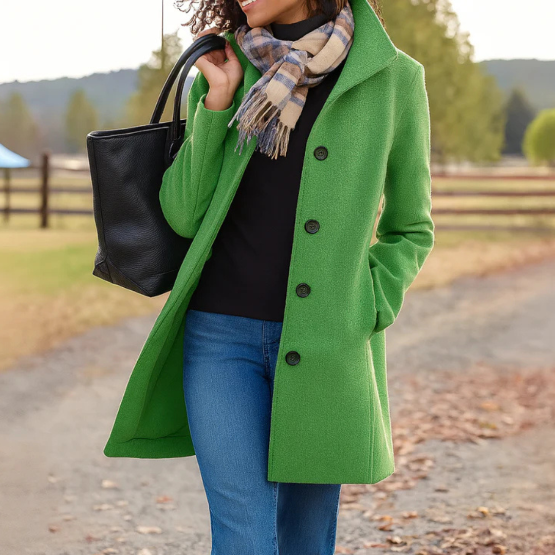 Manteau élégant pour femme à coupe moderne