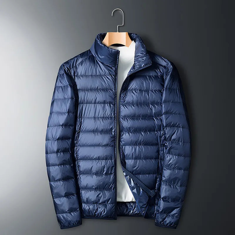Veste légère pour homme, col stylé