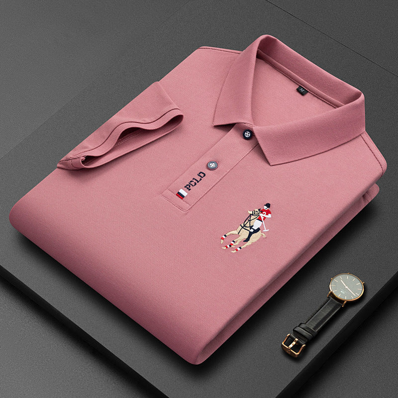 Polo brodé Élégant Sportif