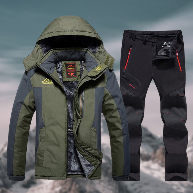 Ensemble hiver imperméable pour l'extérieur