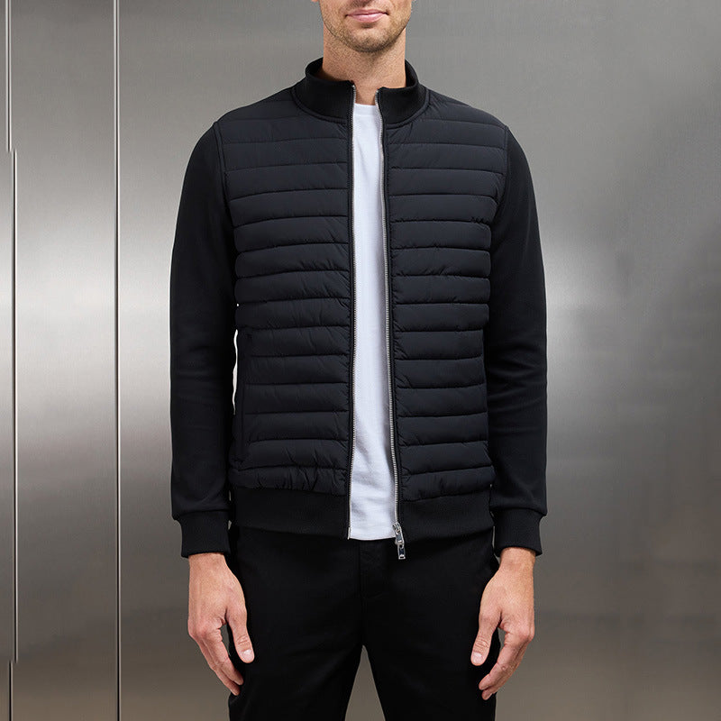 Doudoune matelassée coupe classique pour homme