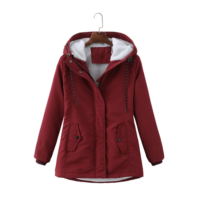 Manteau à capuche femme Hiver Chic & Intemporel