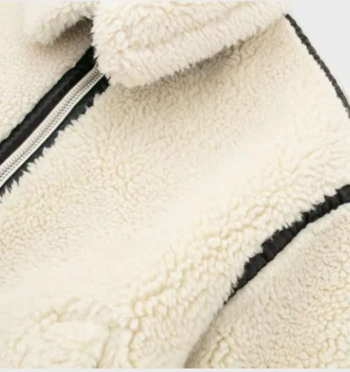 Übergroße Fleece-Zip-Jacke Warm & Bequem - IdealeKleiden
