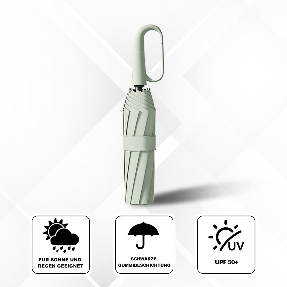 Parapluie de voyage compact coupe-vent automatique