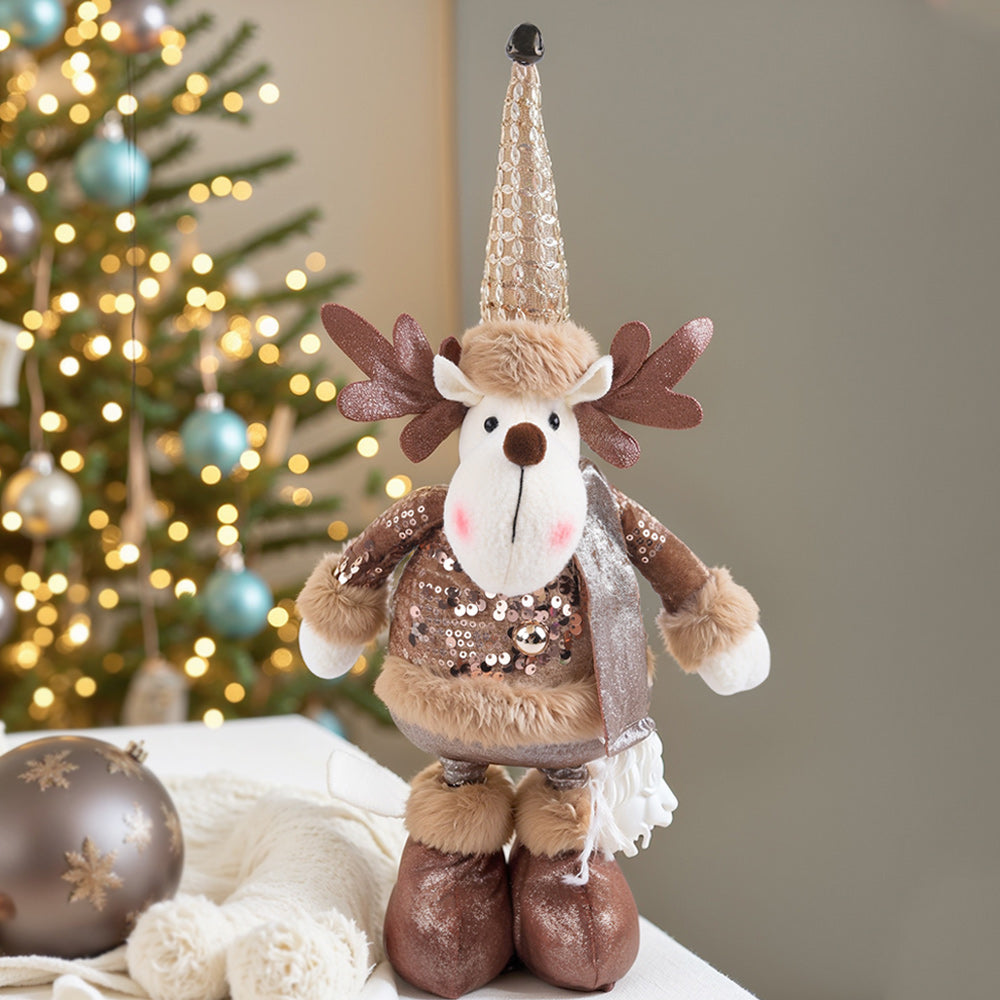 Jouet de Noël figurine élastique idée cadeau