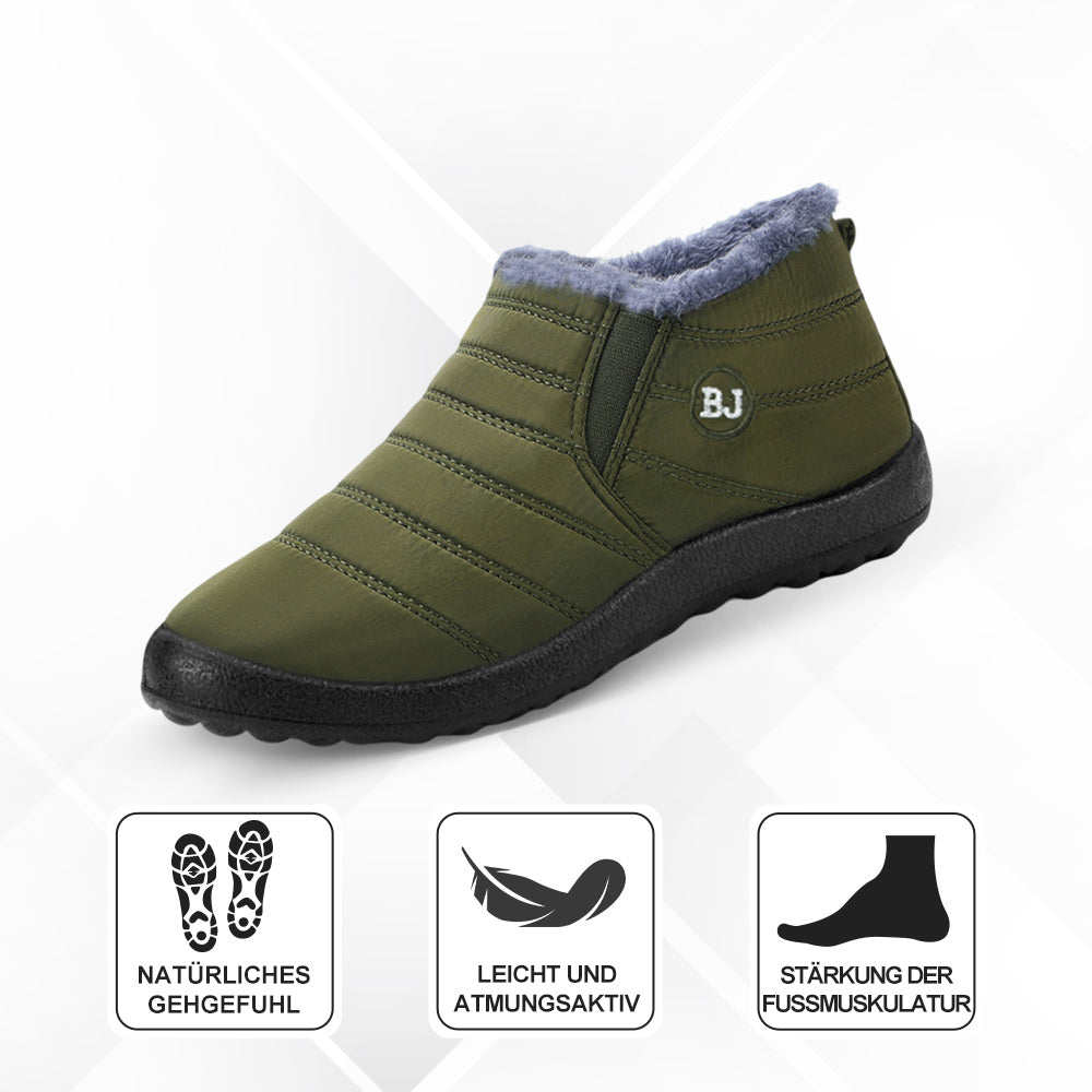 Chaussures d'hiver ergonomiques en polaire chaude