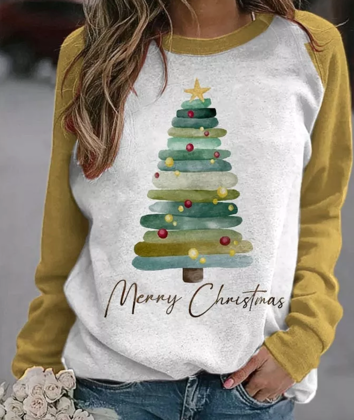 Pull de Noël Confortable Hivernal Chaud