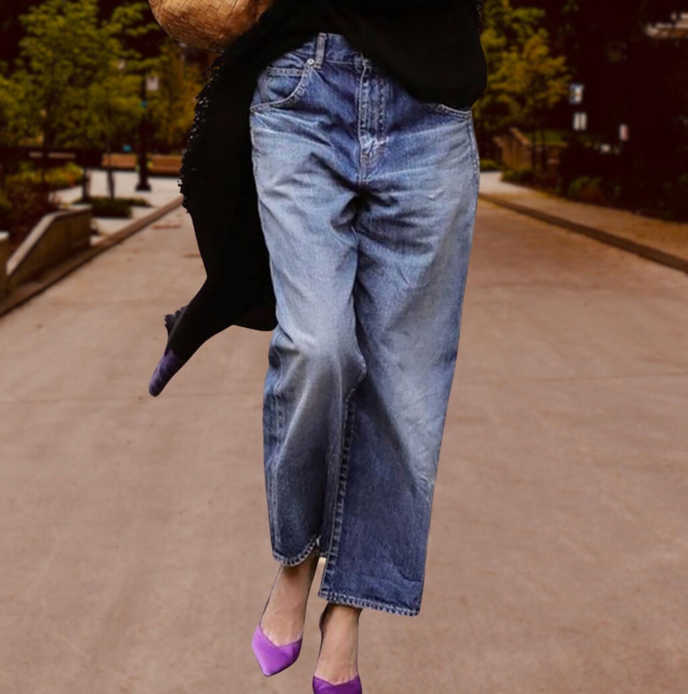 Mode Jeans Weite Bein - IdealeKleiden