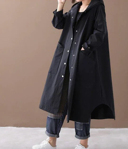 Manteau Hiver Long Chaud Élégant