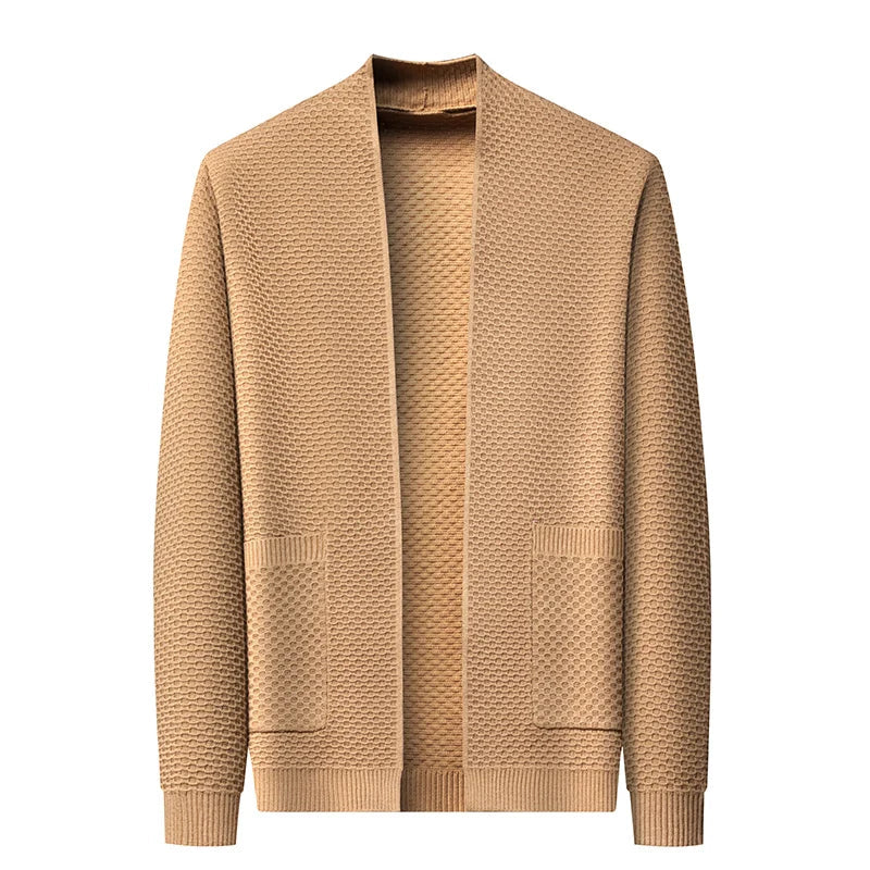 Blazer homme style tricot ouvert