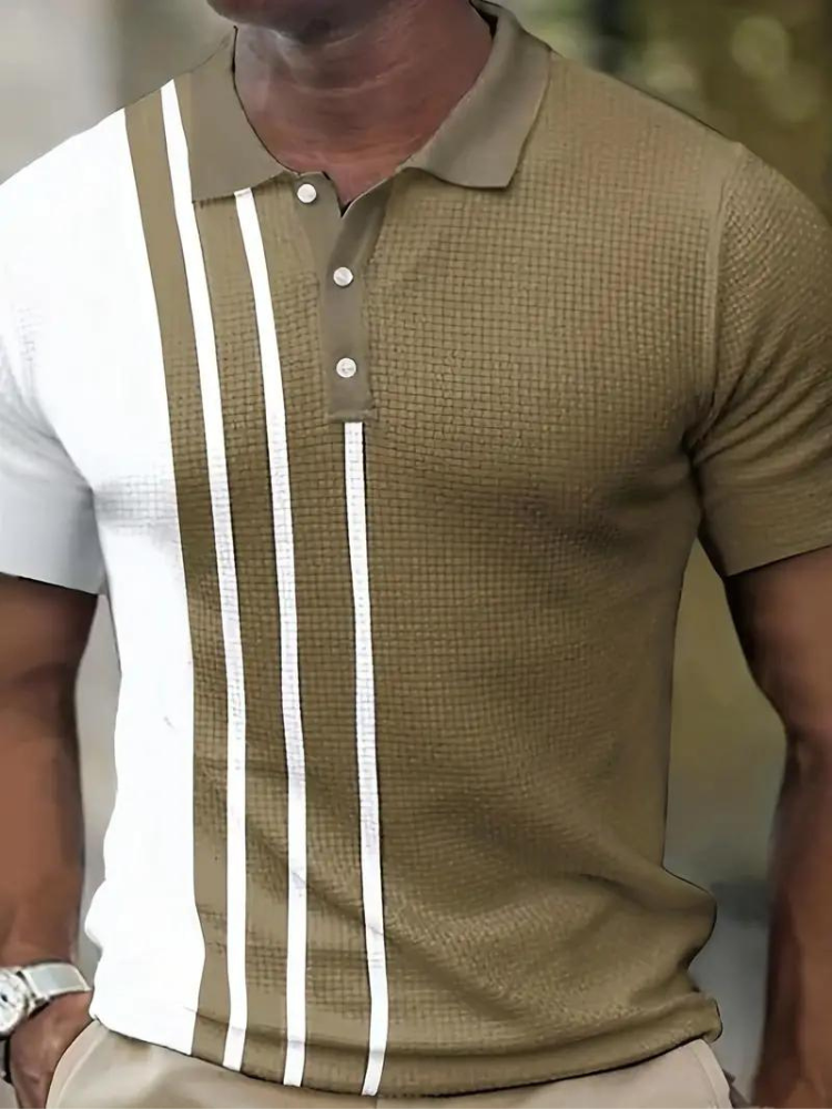 Polo T-shirt chic à manches courtes pour homme