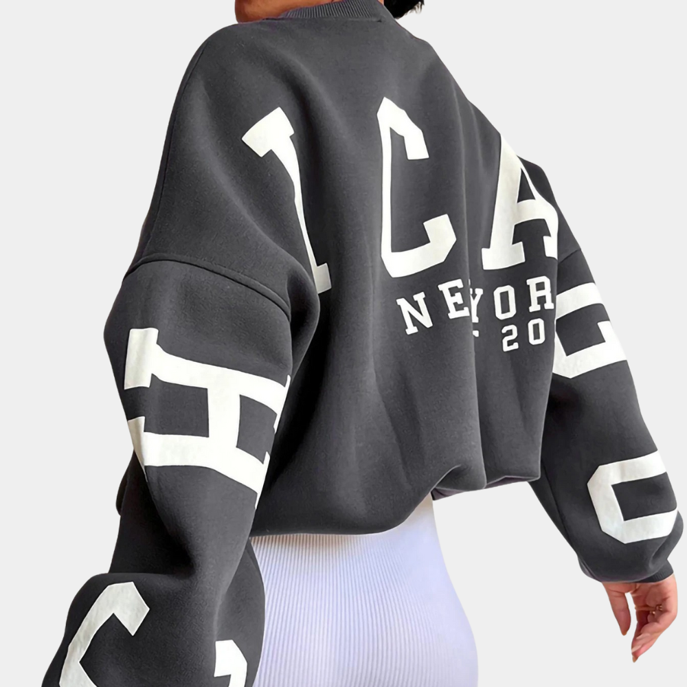 Pull pour femme Design élégant Manches longues