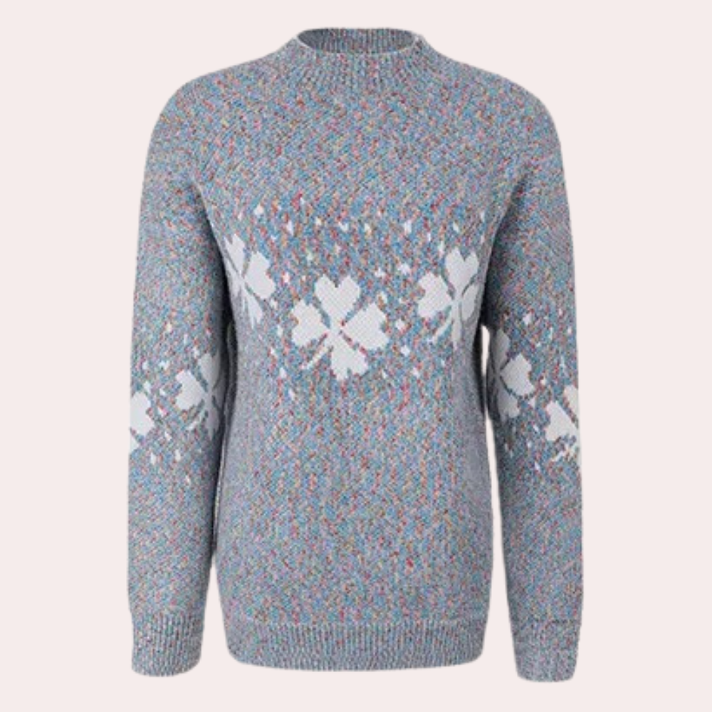 Pull tricoté pour femme, doux, design élégant