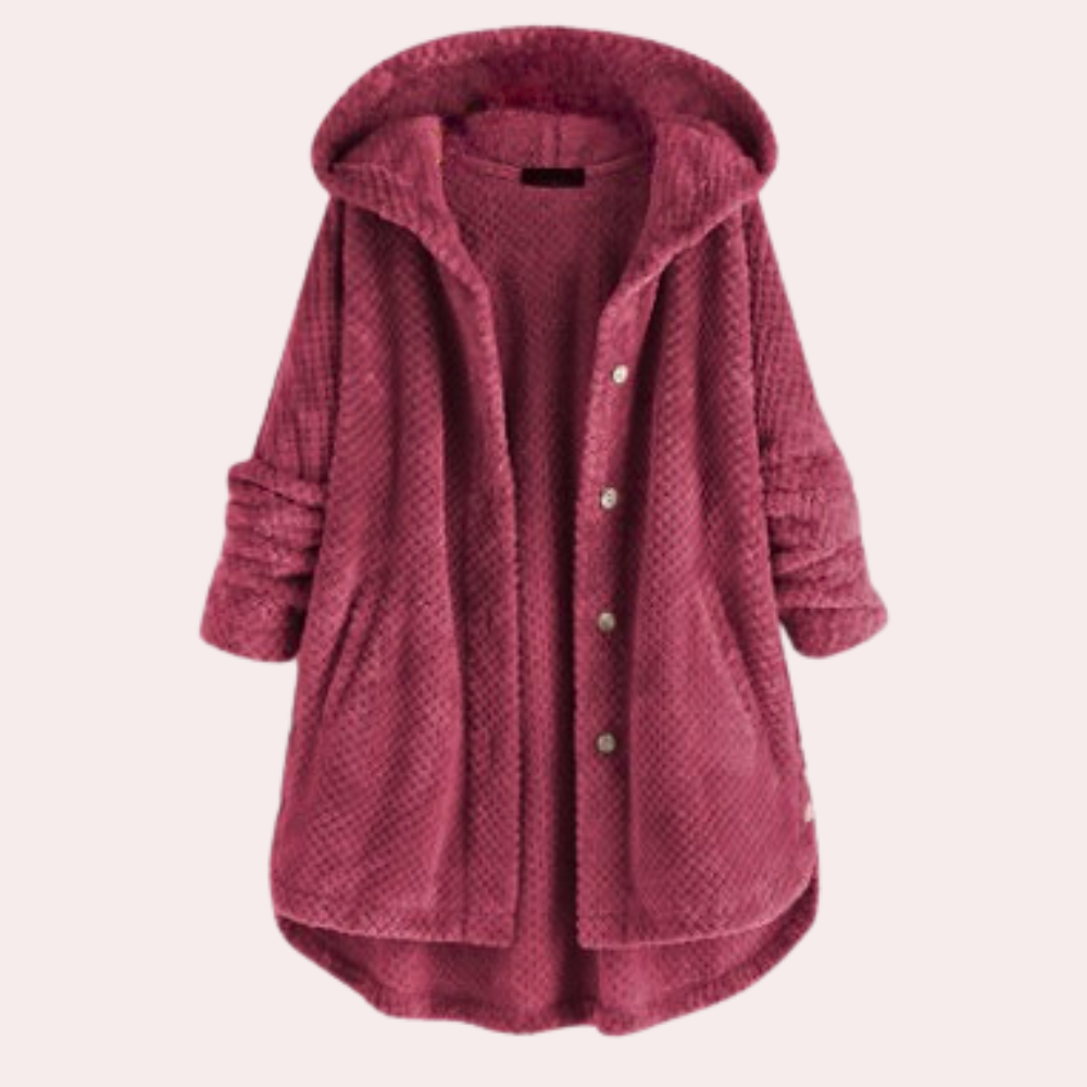 Parka à capuche pour femme